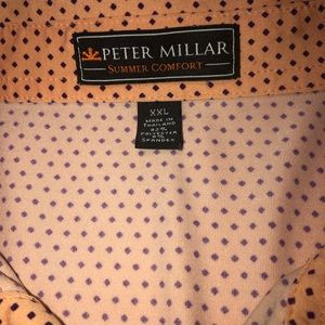 Men’s Peter Millar XXL short sleeve shirt